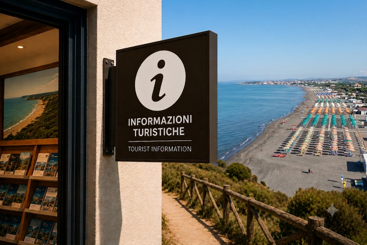 Informazioni turistiche e panorama del litorale